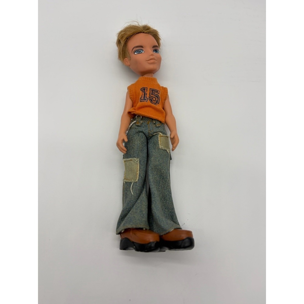 2002 Bratz Boyz Doll - CAMERON Denim Outfit Y2K Nostalgia Fashion Doll
